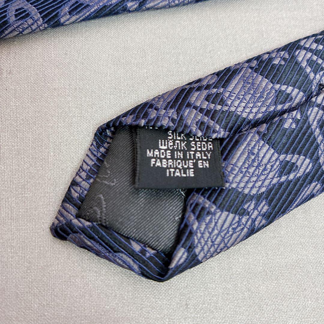 ヴィヴィアンウエストウッド オーブ 総柄 シルク 絹 ネクタイ イタリヤ製