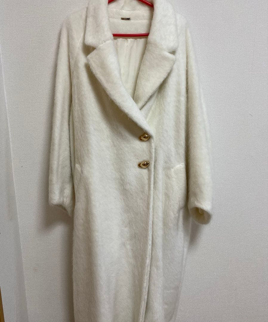 【最終お値下げ】SNIDEL　シャギーロングコート