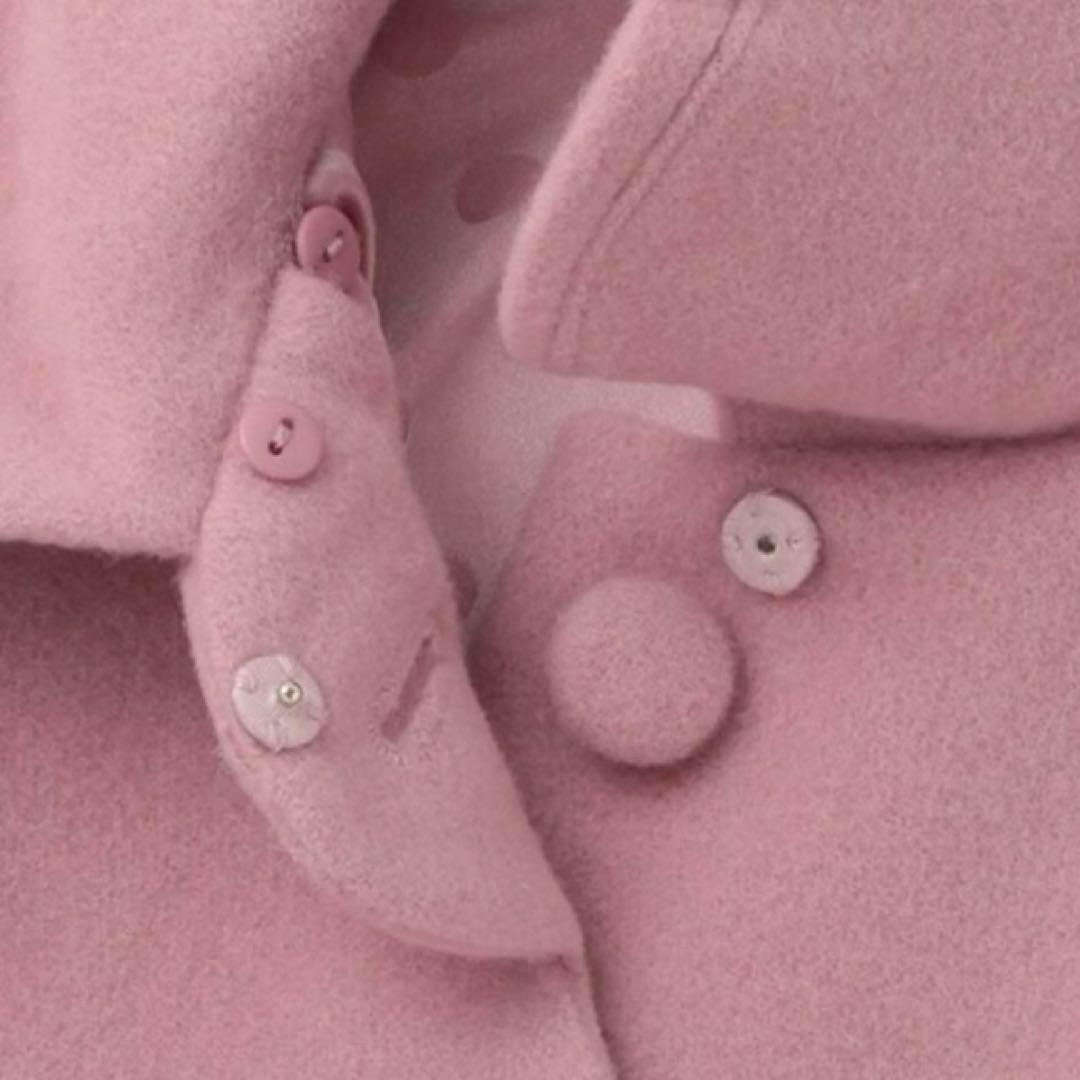 メゾピアノ スカラップウールコート　130