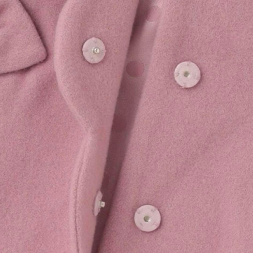 メゾピアノ スカラップウールコート　130