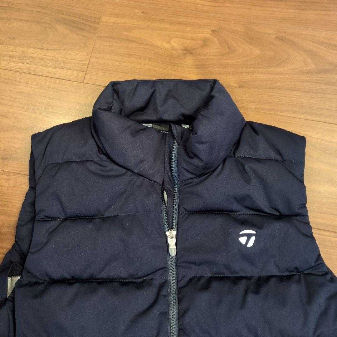 テーラーメイド ゴルフ ネイビー 冬 保温ベスト メンズ М