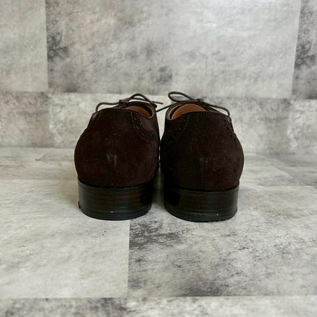 タマヤフットウェア ウィングチップ スウェードシューズ 7.5 RG330