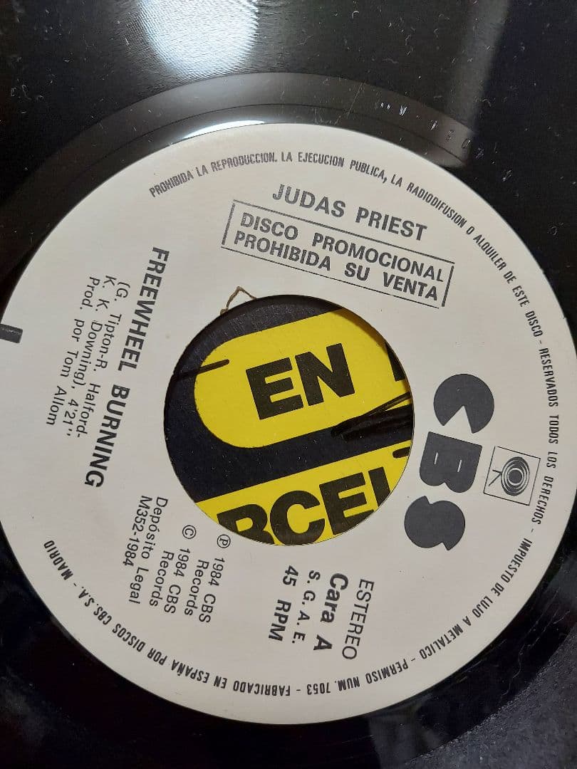 Judas Priest サイン入りレコード