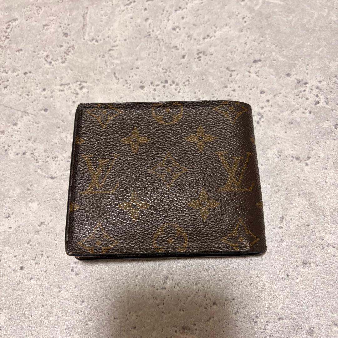 【定番】 ルイ・ヴィトン ポルトフォイユ・マルコ NM モノグラム 財布