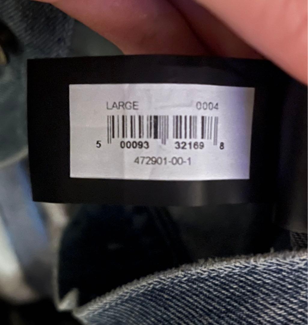 破格 YEEZY GAP BALENCIAGA Denim Jacket