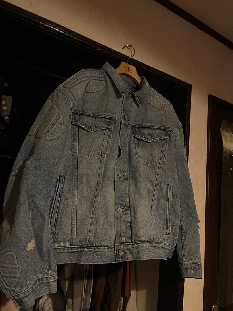 破格 YEEZY GAP BALENCIAGA Denim Jacket