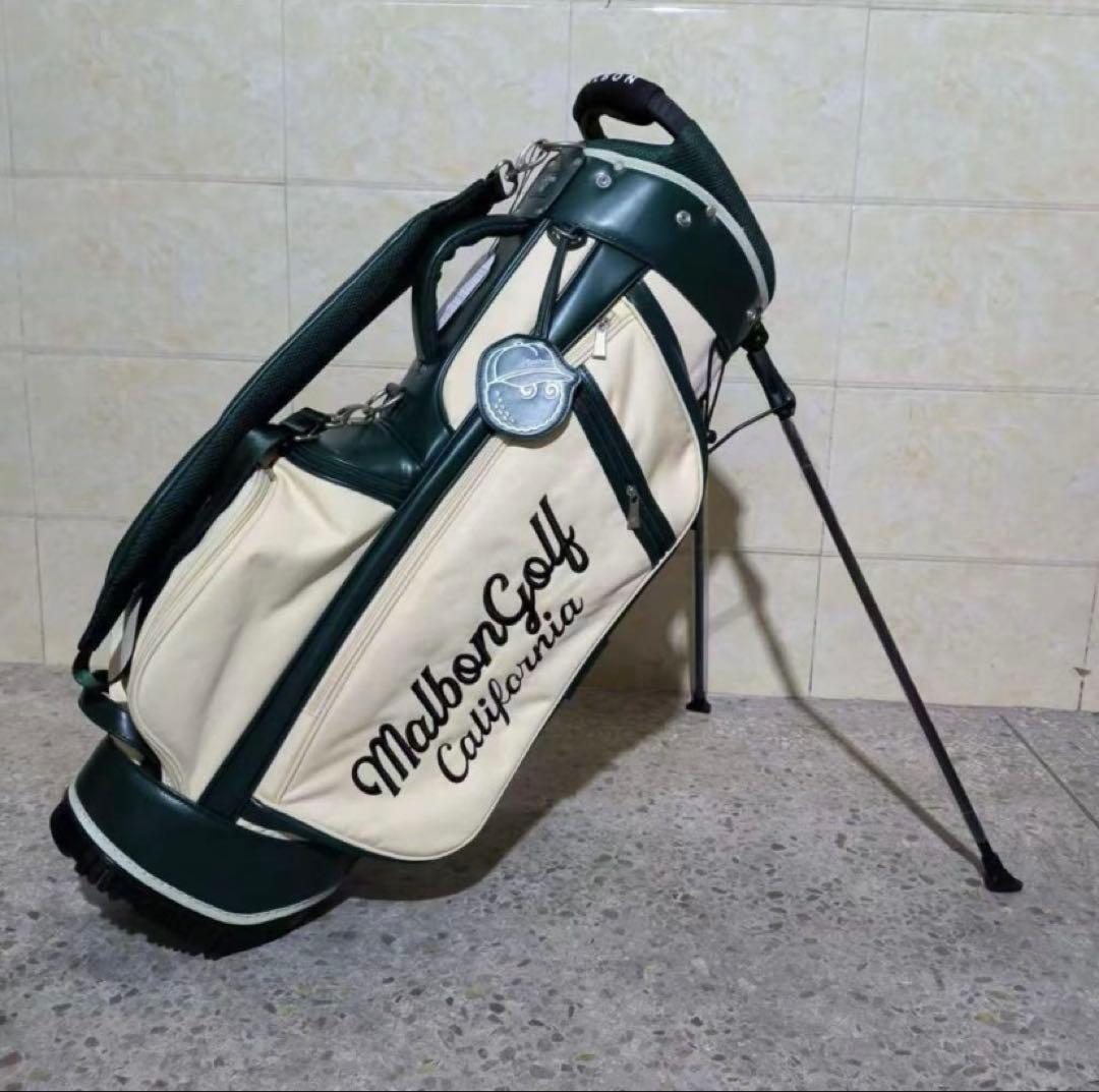 Malbon Golf マルボンゴルフ キャディバッグ スタンド型 緑