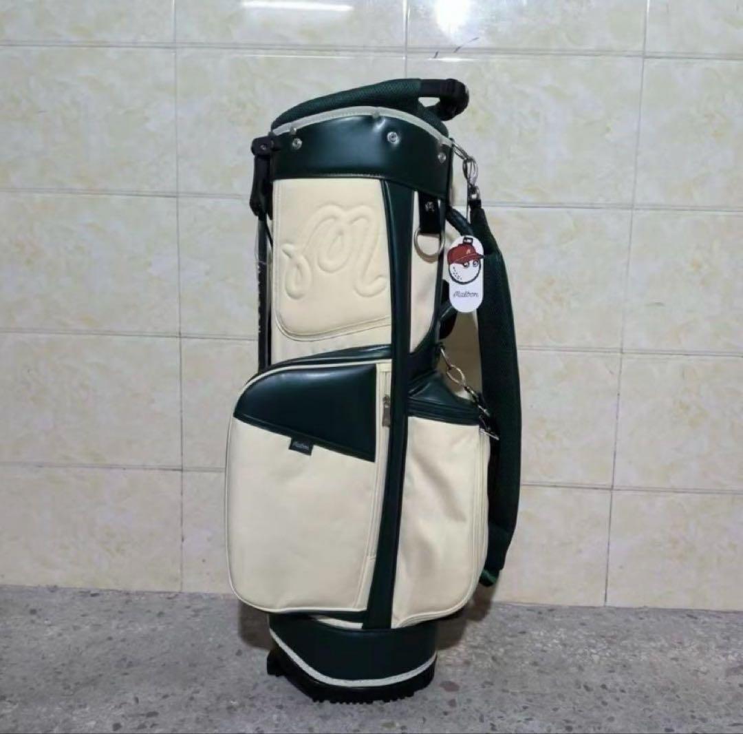 Malbon Golf マルボンゴルフ キャディバッグ スタンド型 緑