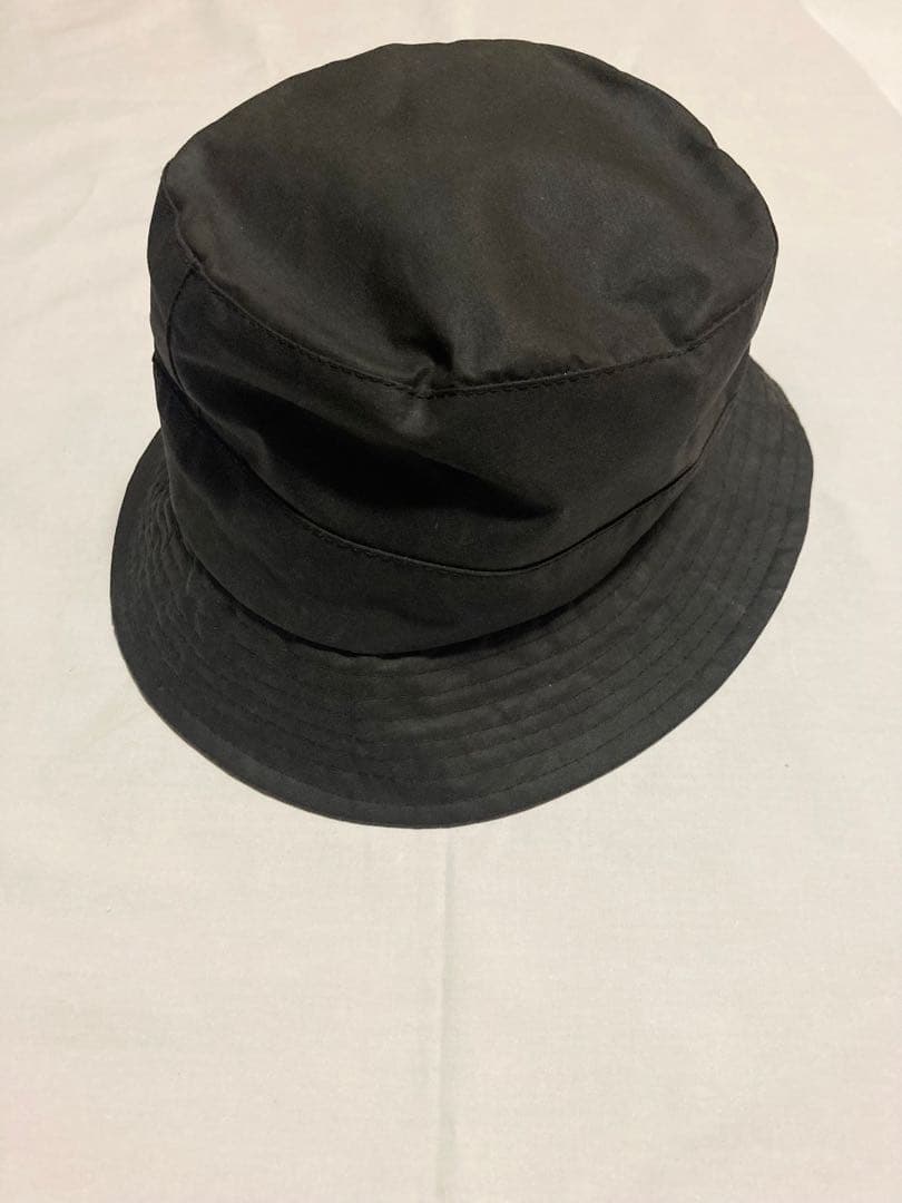 レア　ブラック　美品　Barbour オイルドバケット