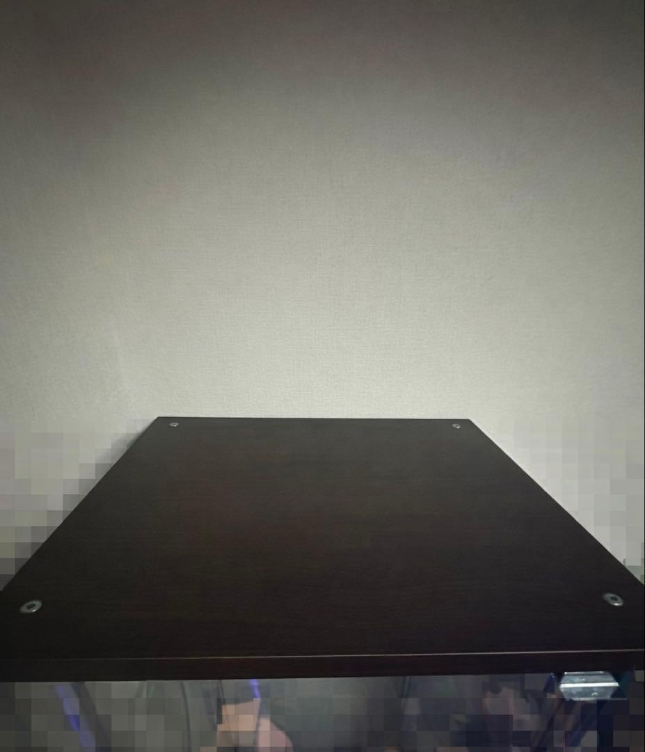 不二貿易　ガラスショーケース　ダークブラウン