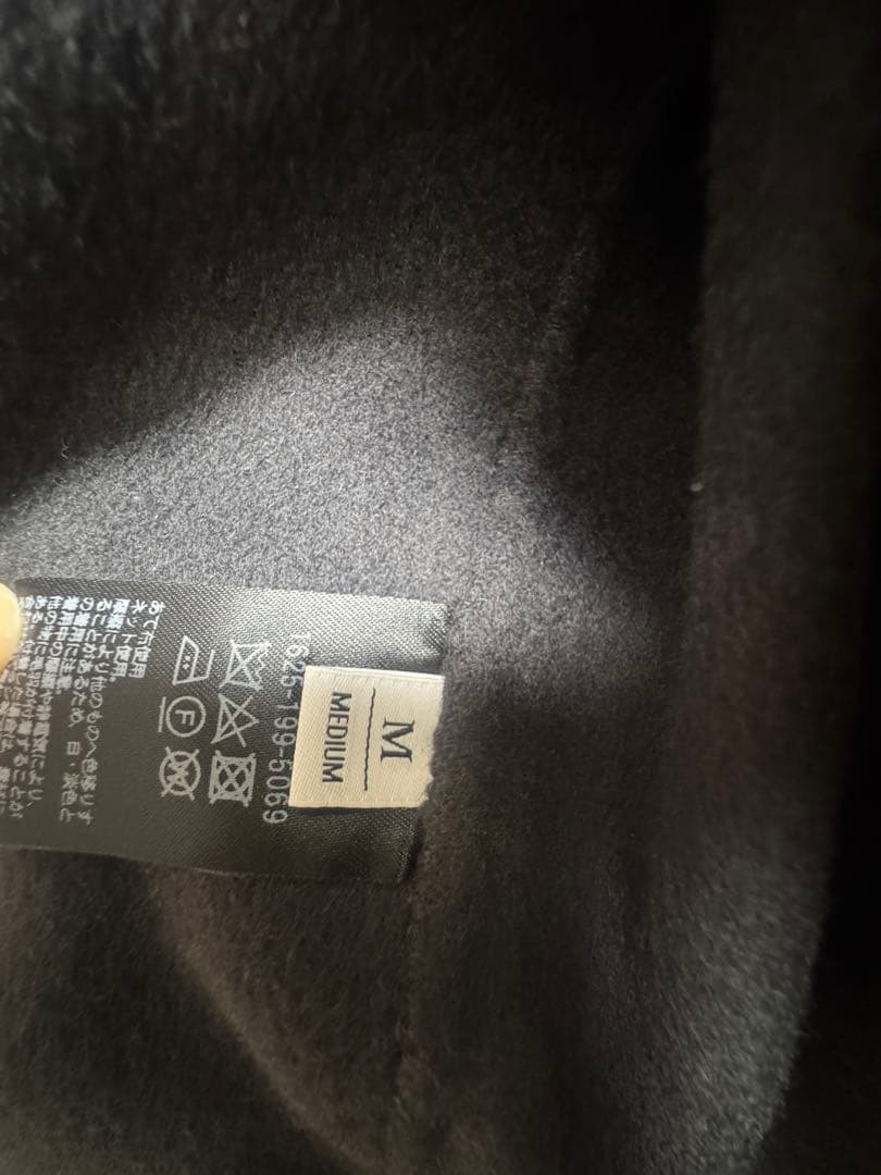 BEAUTY&YOUTH リバー ポンチョコート M ダークグレー