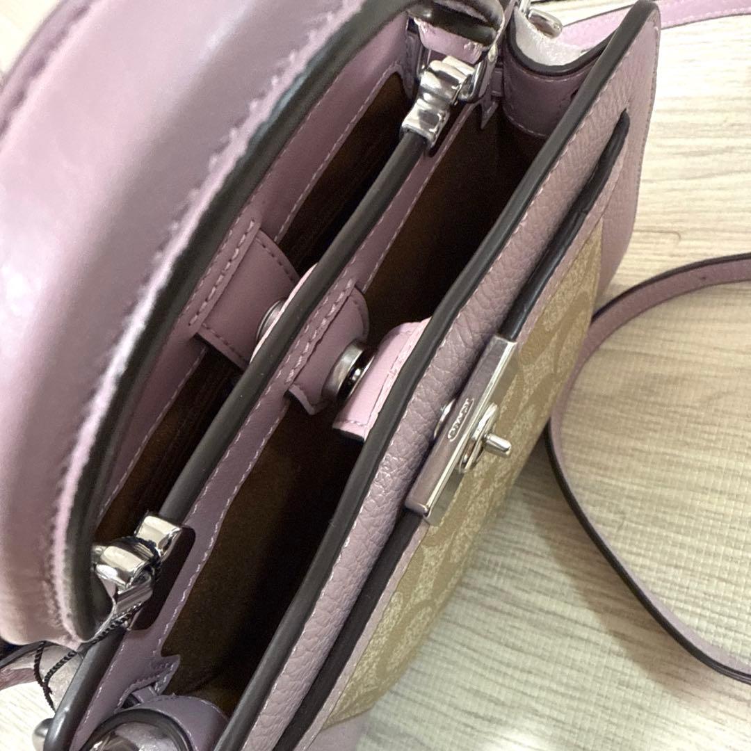 【新品】COACH ショルダーバッグ バッグ　CC977 SVV7O ピンク