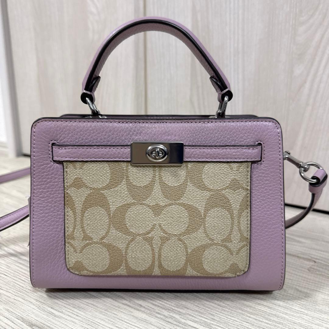【新品】COACH ショルダーバッグ バッグ　CC977 SVV7O ピンク