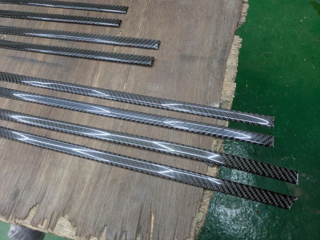 ベンツ W463 Gクラス サイドモール カーボンルック 10点 1台分