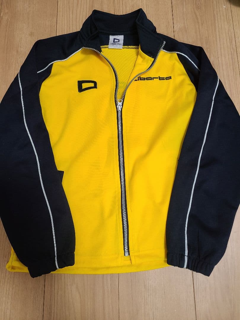 Liberta ジャージセット イエロー/ネイビー 145cm