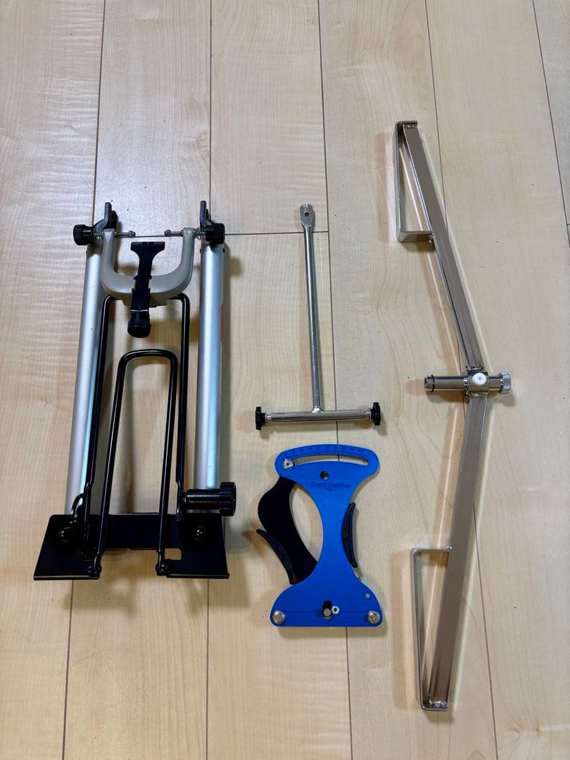 自転車！振れ取り台！リムセンターゲージ！スポークメーター！C-335！TM-1！