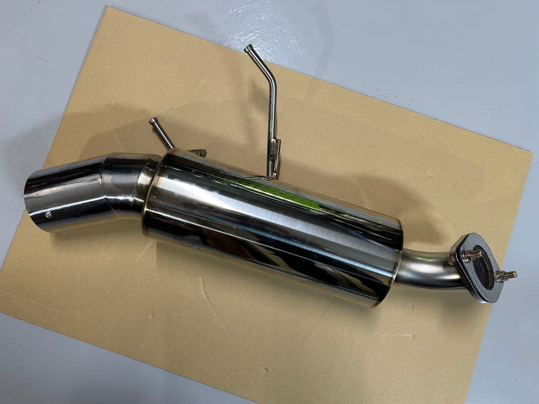 マツダロードスターNCEC フォレストモータース製 オールステン砲弾マフラー