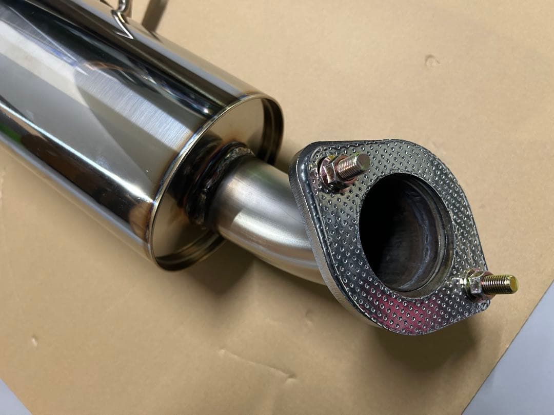 マツダロードスターNCEC フォレストモータース製 オールステン砲弾マフラー