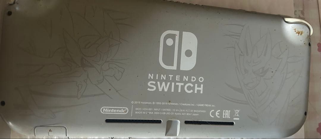 Nintendo Switch Lite ザシアン・ザマゼンタ【ジャンク品】