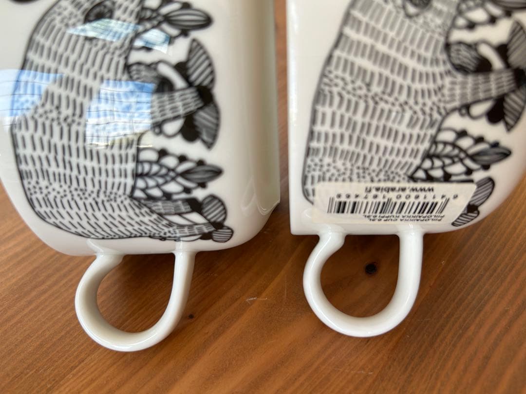 【未使用品】２個セット　アラビア ピーロパイッカ スープマグ 300ml