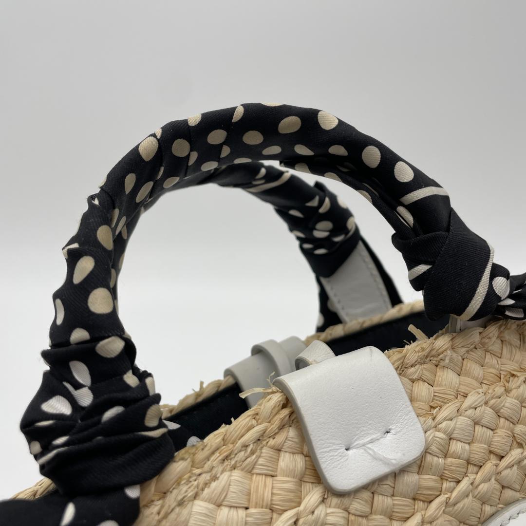 Studio Woonero　ドルガバ ケンドラ ホワイト ハンドバッグ