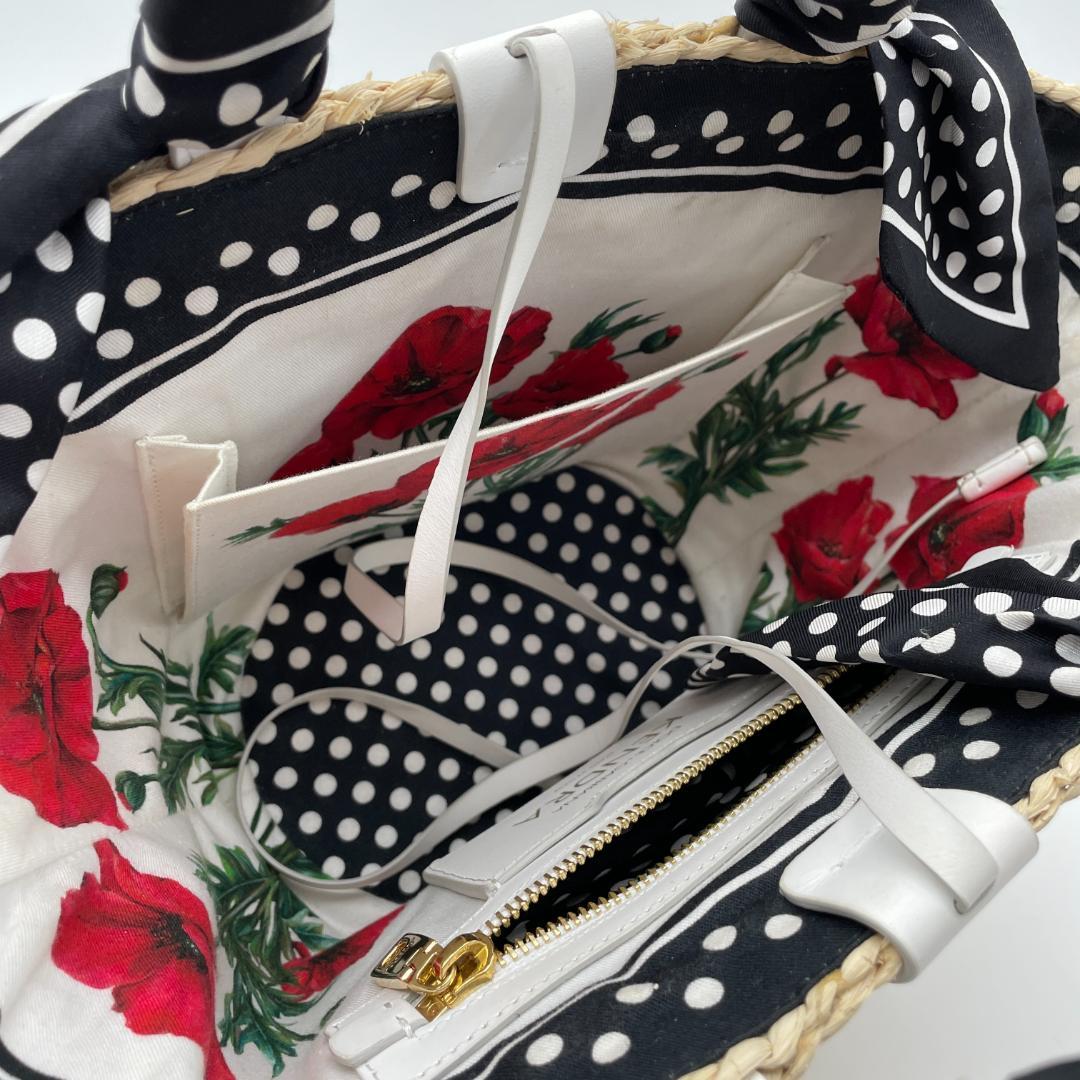 Studio Woonero　ドルガバ ケンドラ ホワイト ハンドバッグ