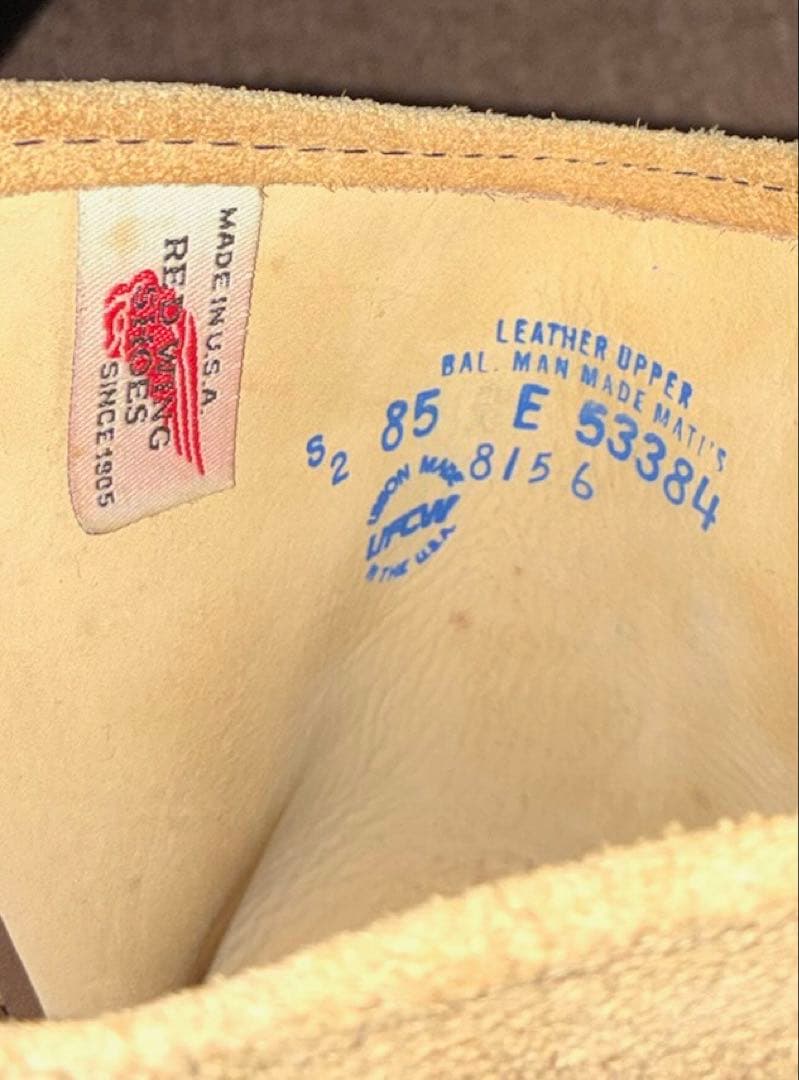 【廃盤・希少】 RED WING レッドウィング　ペコスブーツ 8156