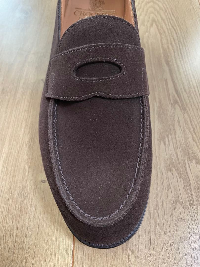 【BEAMS F別注】CROCKETT&JONES / スエードローファー