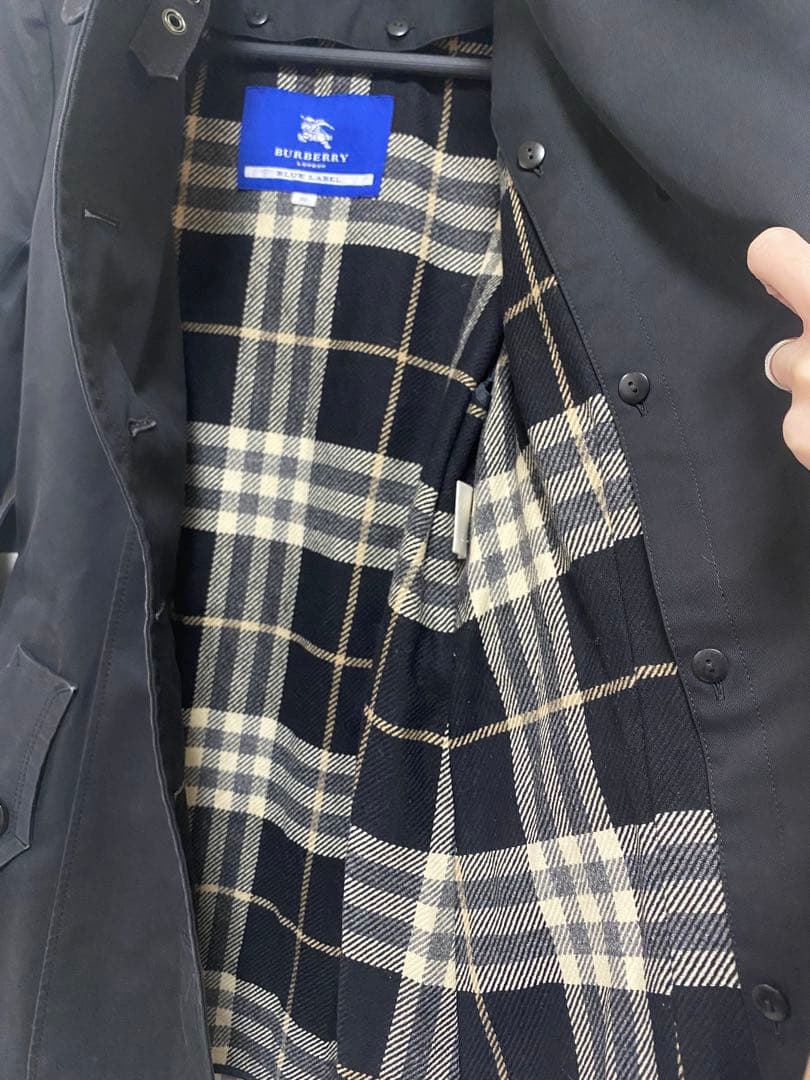 BURBERRY LONDON トレンチコート BLUELAVEL ブラック