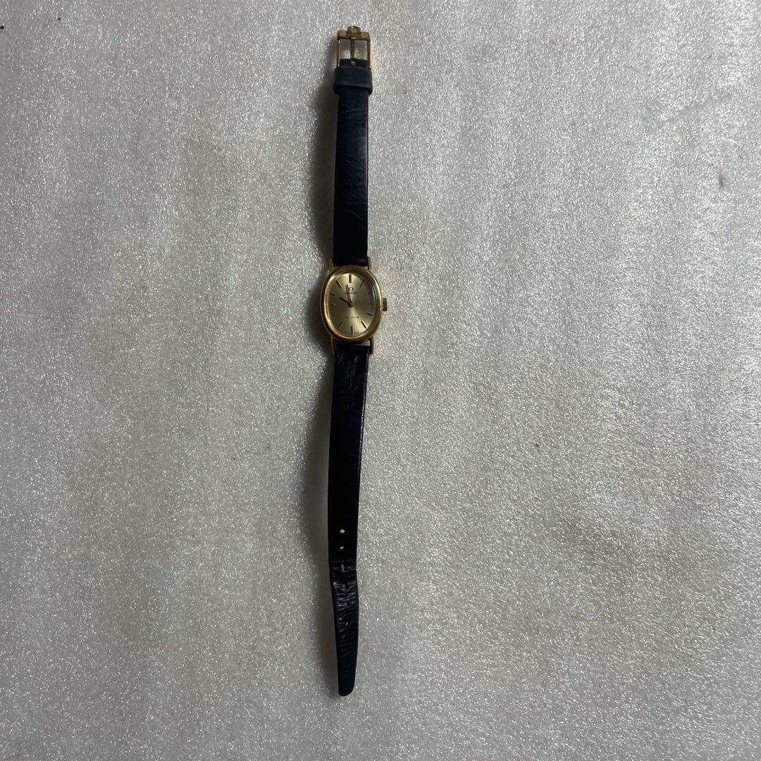 【稼働品】OMEGA オメガ デビル 手巻き ゴールド レディース アンティーク