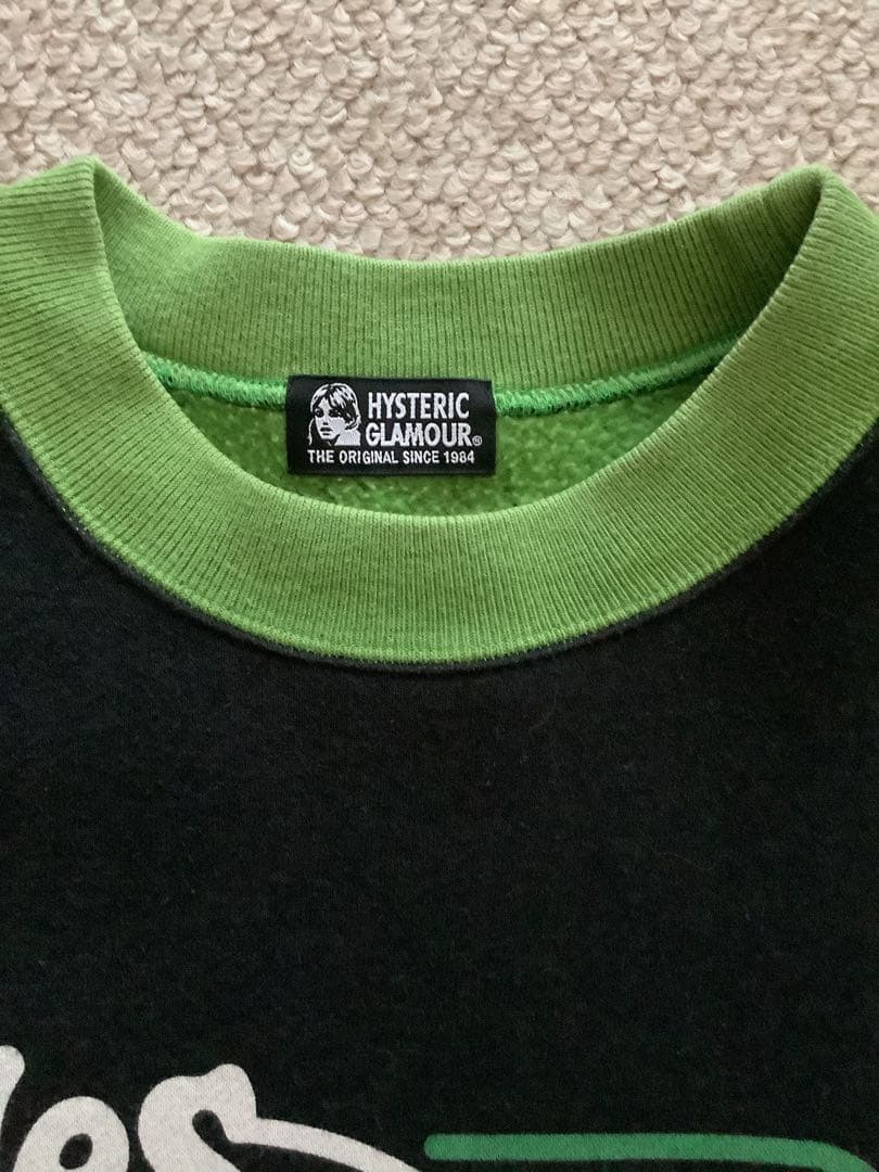 HYSTERIC GLAMOUR ヒスガールオーバーサイズスウェット