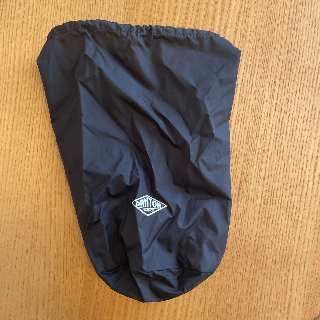 美品　ダントン DANTON ブラック ダウンベスト Lサイズ