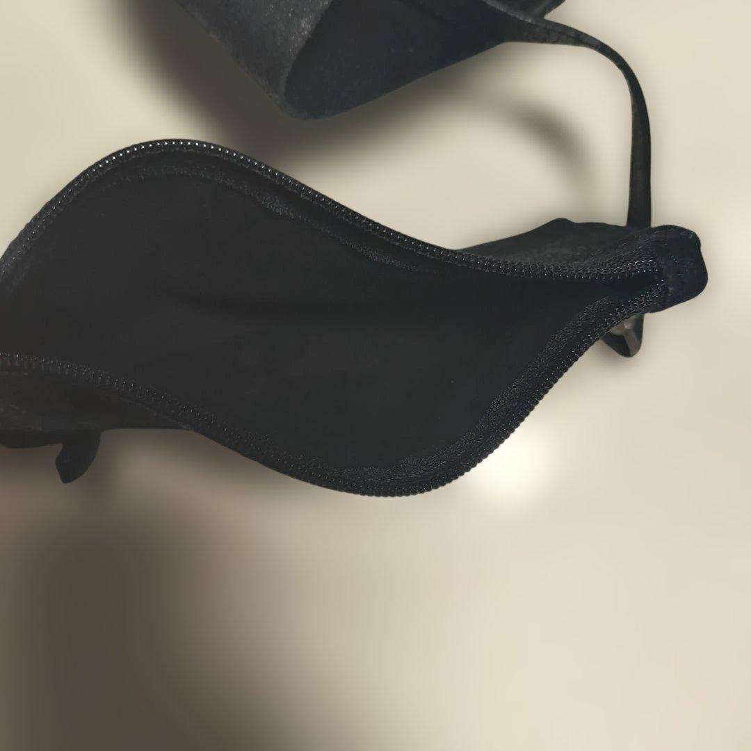 DIESEL ブラック トートバッグ ポーチ付き