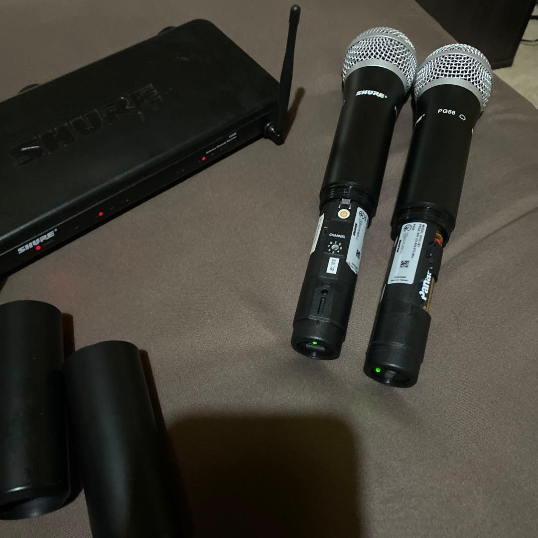 SHURE SVX288/PG58 ワイヤレスマイクシステム