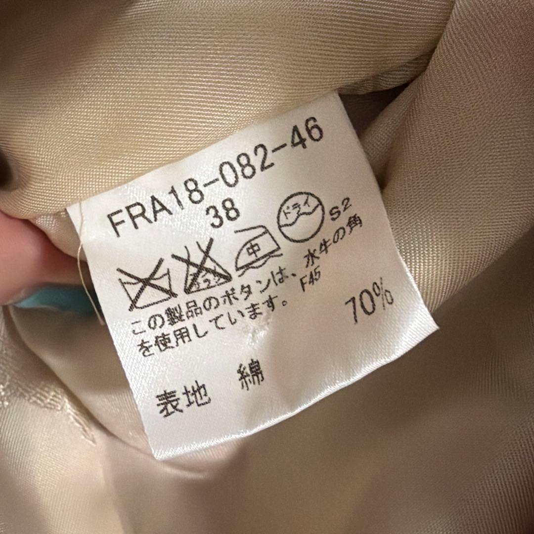 【美品】BURBERRY チェック柄 トレンチコート 38