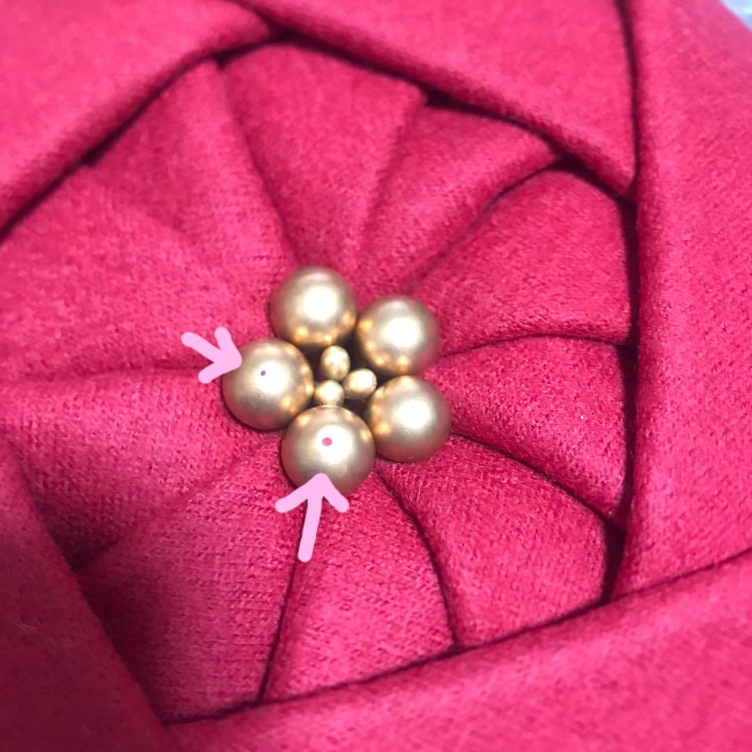 あそ美や 椿 ミニベレー帽