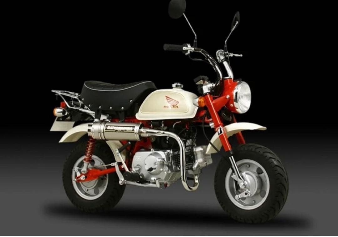 ヨシムラサイクロンサイドワインダー　モンキー50FI用ステンレスマフラー