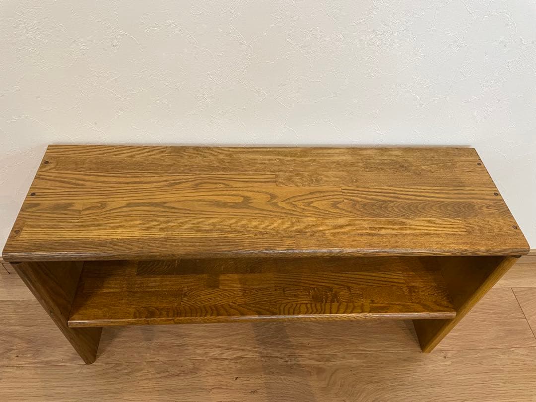 なごさん専用　ローテーブル　棚　カフェテーブル　テレビボード　無垢　オーク