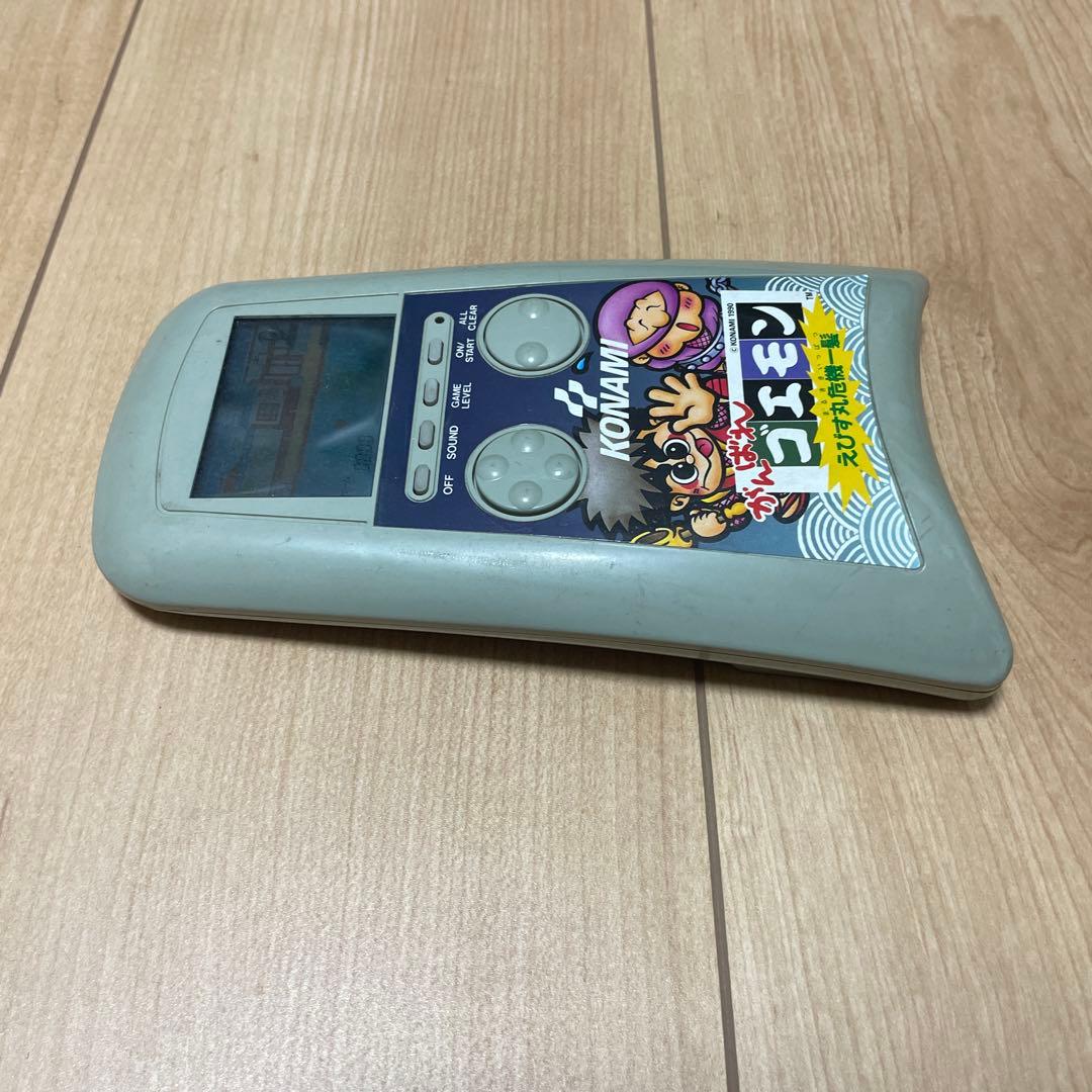 LSIゲーム KONAMI がんばれゴエモン えびす丸危機一髪 LCDゲーム