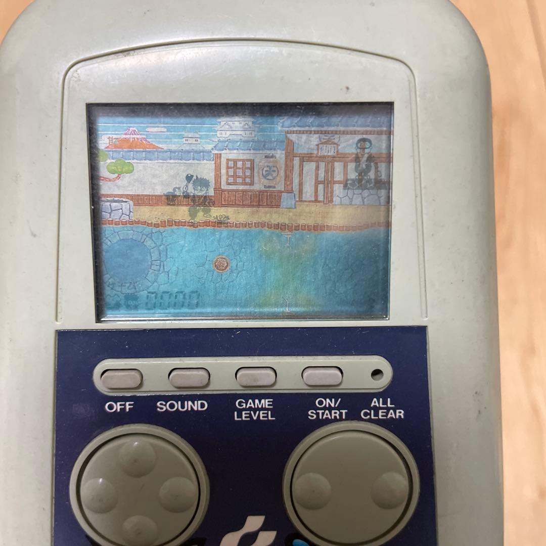 LSIゲーム KONAMI がんばれゴエモン えびす丸危機一髪 LCDゲーム