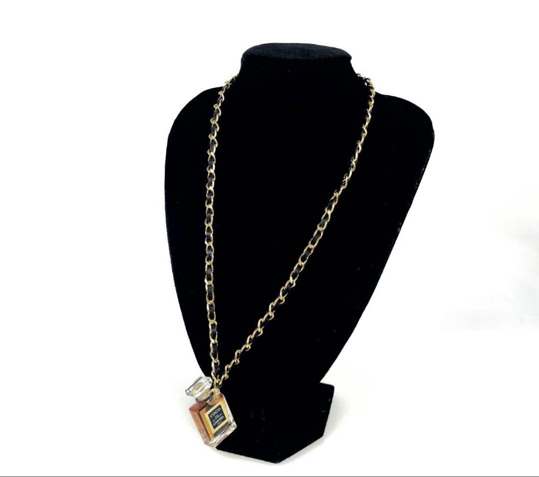 ココシャネル　ヴィンテージ　香水瓶　ネックレス　香水ミニボトル　CHANEL