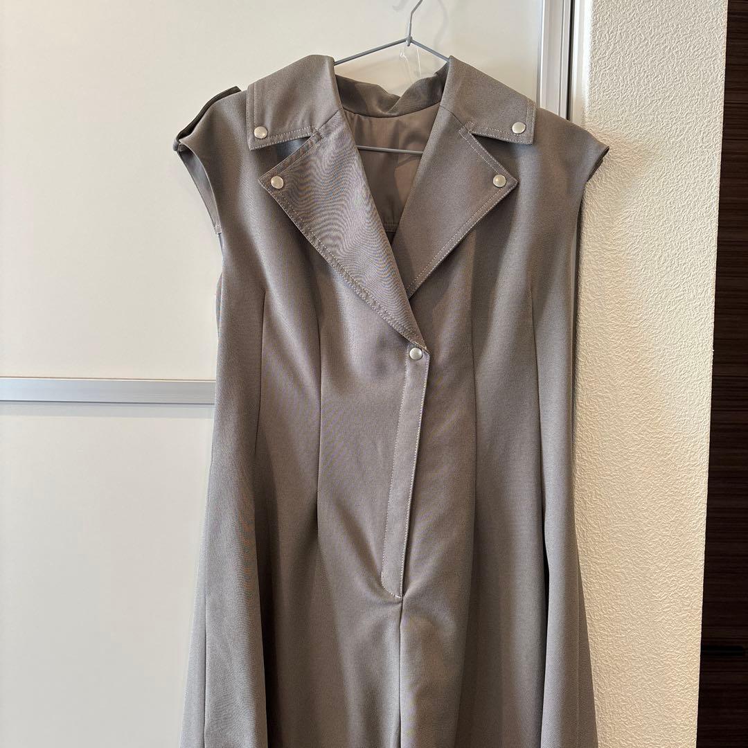 【aimeine】肩リボン付きオールインワン