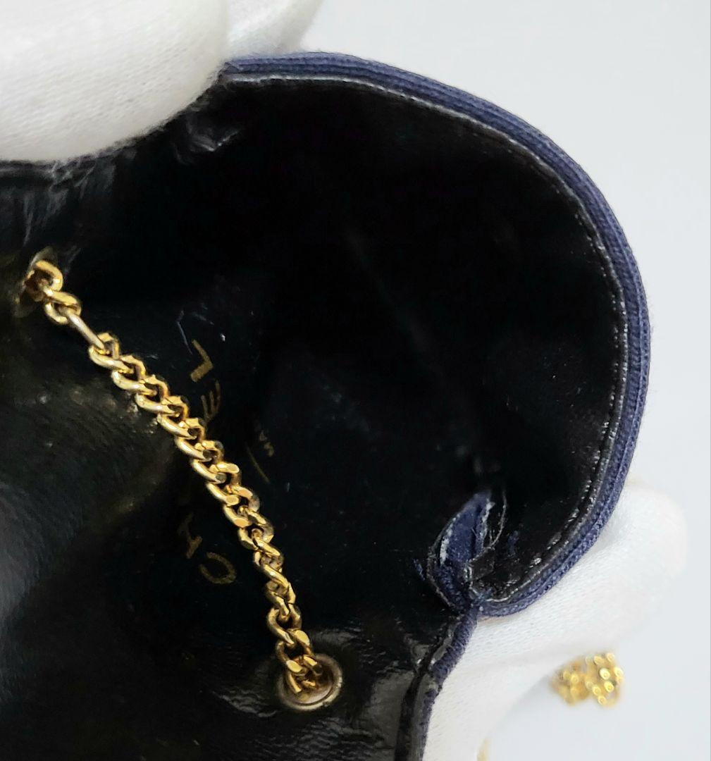 【かなり美品】シャネル CHANEL ココマーク チェーン ミニポーチ
