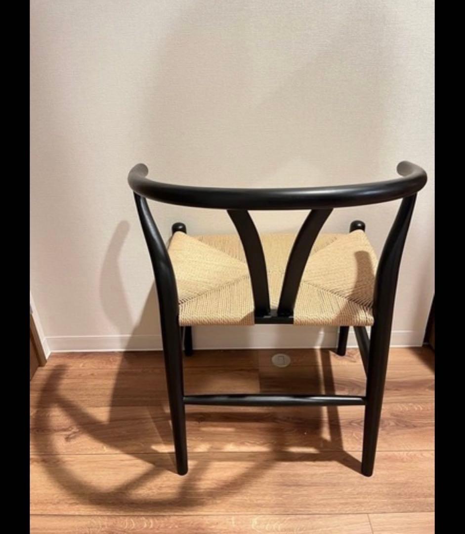 新品　ペーパーコード ダイニングチェア 完成品 天然木 椅子北欧 木製