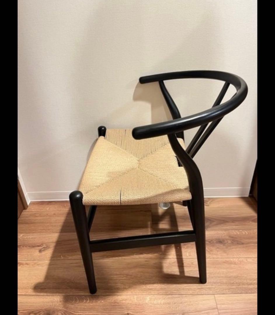 新品　ペーパーコード ダイニングチェア 完成品 天然木 椅子北欧 木製