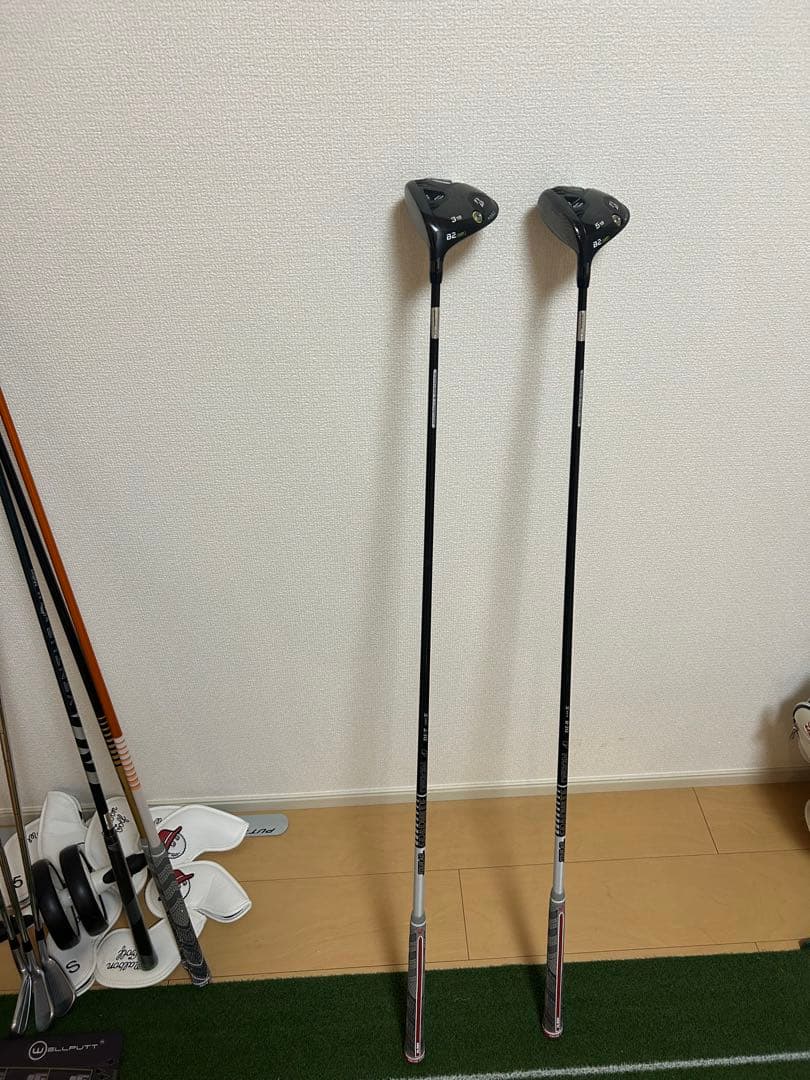 レフティ　B2 フェアウェイウッド　2本セット　ツアーad di 7x 8x