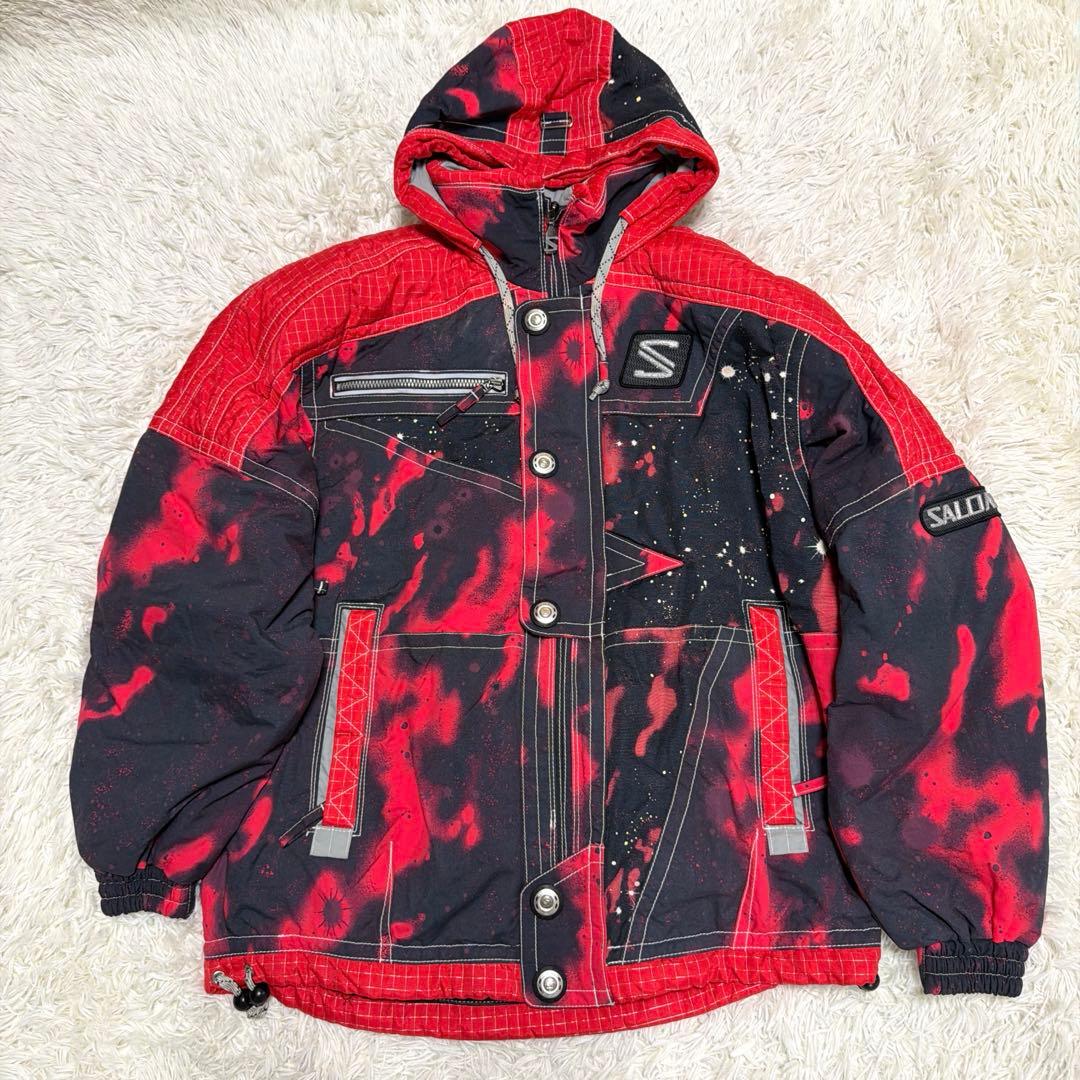 salomon スキーウェア 上下セット XLサイズ　セットアップ　サロモン