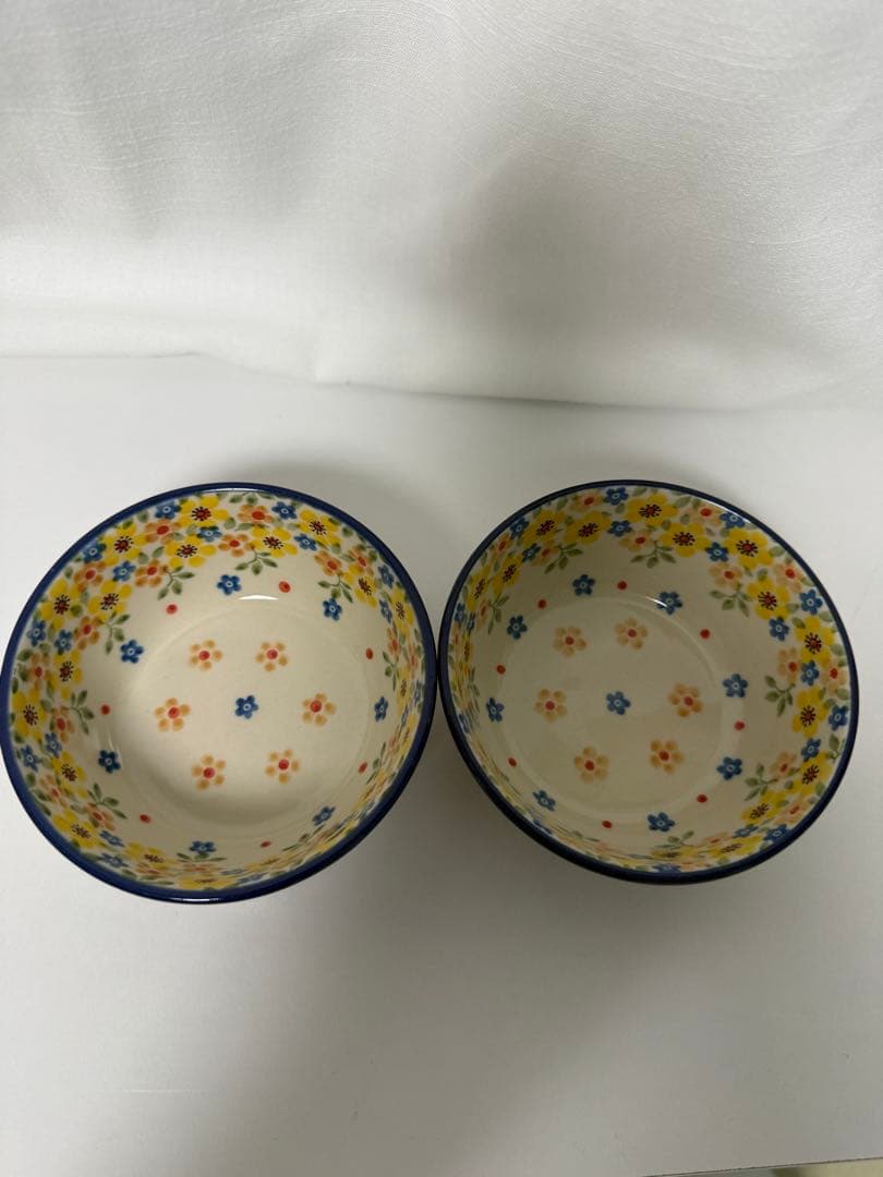 ポーリッシュポタリー　セラミカ　マグカップ　小鉢　4点セット