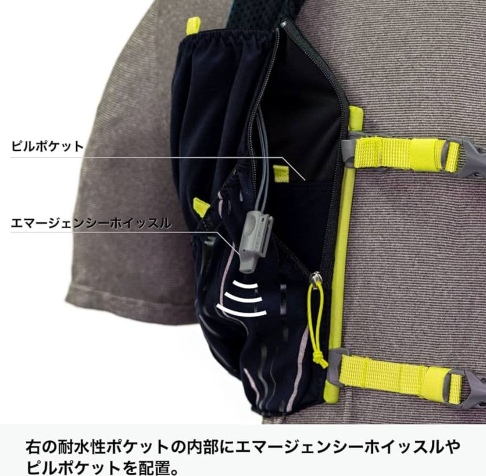 NATHAN ハイドレーションバッグ リュック ピナクル 4L(メンズ)