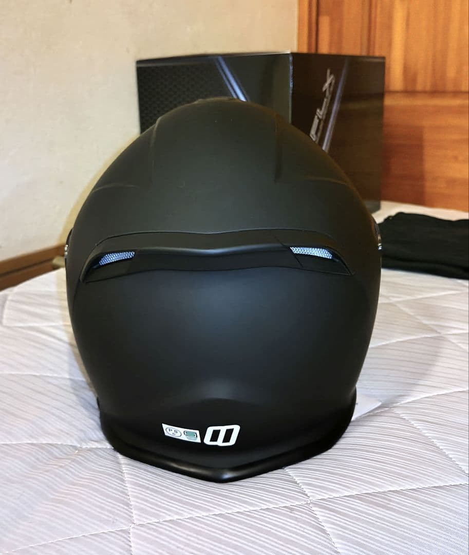 【新品未使用】ジェットヘルメット　FLX　リード工業　マットブラック　LL